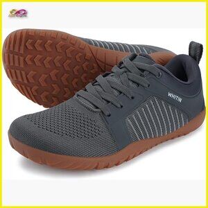 Wide Toe Box Minimalist Trail Running Shoes Zero Drop Flexible Traction